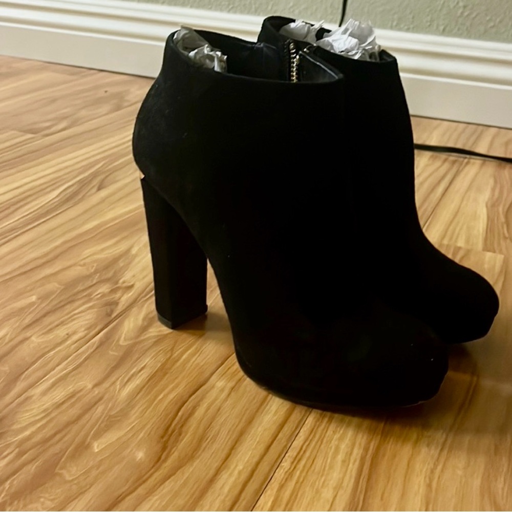 Michael Kors Black Heeled Boots